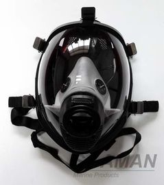 Πλήρης μάσκα αερίου προσώπου σιλικόνης προσβολής του πυρός για τη μάσκα προσώπου συσκευών αναπνοής SCBA