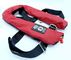 EC / MED Approval 150N Orange Red Double Air Chamber Inflatable Life Jacket With Harness