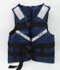 300D SOLAS σακακιών ζωής Watersports των μπλε ναυτικών ατόμων της Οξφόρδης αντανακλαστικό μέγεθος S, Μ, Λ, XL ταινιών