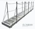 Σκάλα αποβαθρών αλουμινίου CCS με τις ράγες χεριών &amp; υποδοχή για την αποβάθρα, λιμένας